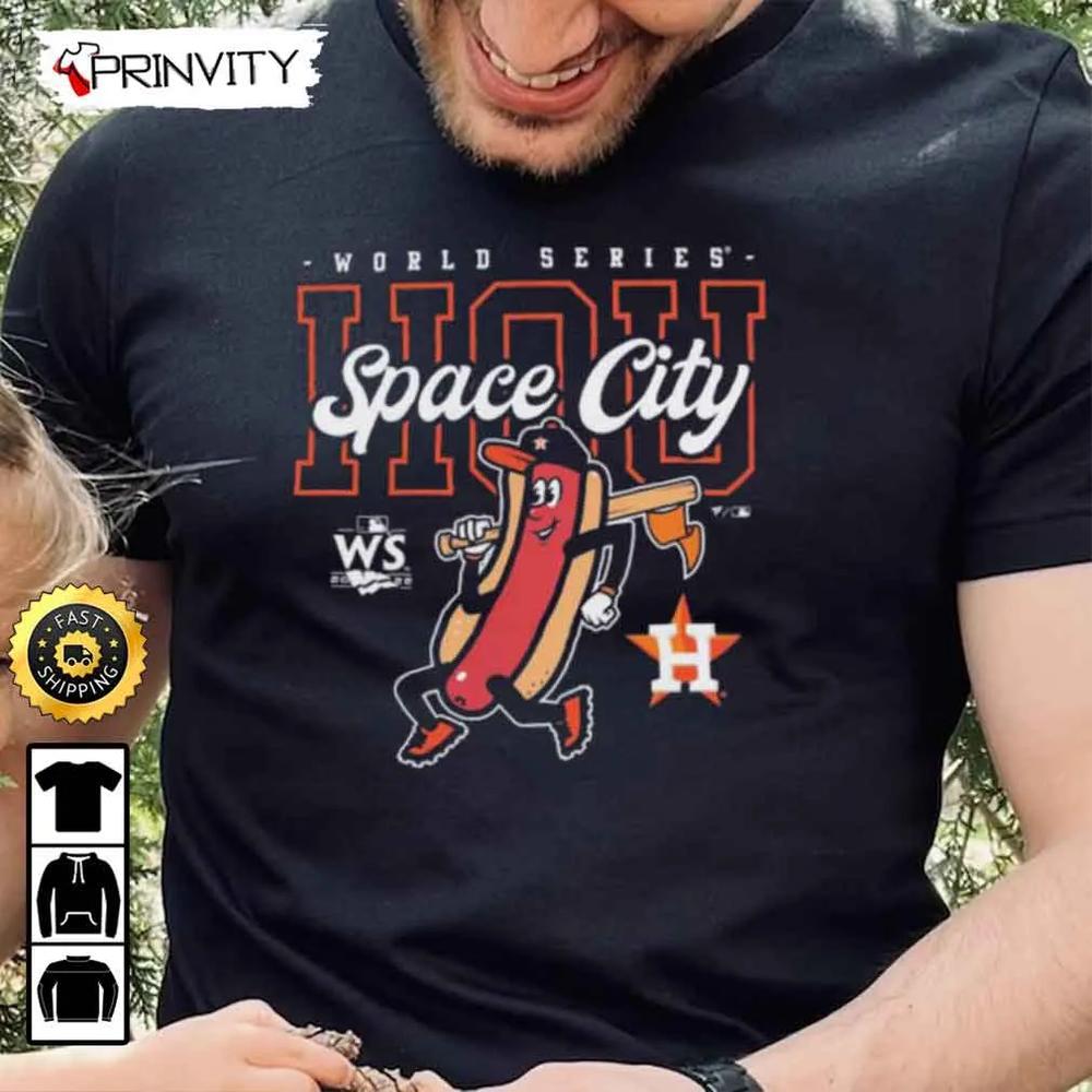 Houston Astros World Series 2022 Champions Space City T-Shirt, Major League Baseball, Gifts For Fans Baseball Mlb, Unisex Hoodie, Sweatshirt - Prinvity