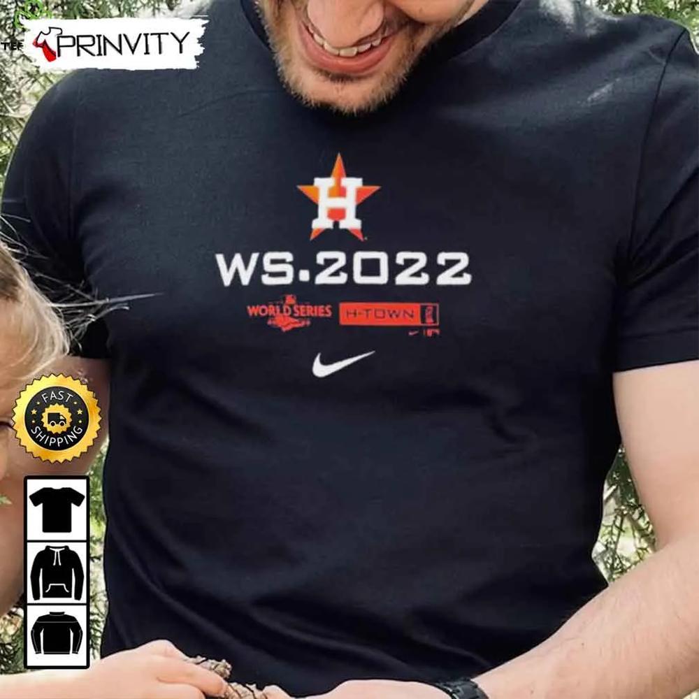 Houston Astros World Series 2022 H-Town T-Shirt, Major League Baseball, Gifts For Fans Baseball Mlb, Unisex Hoodie, Sweatshirt - Prinvity