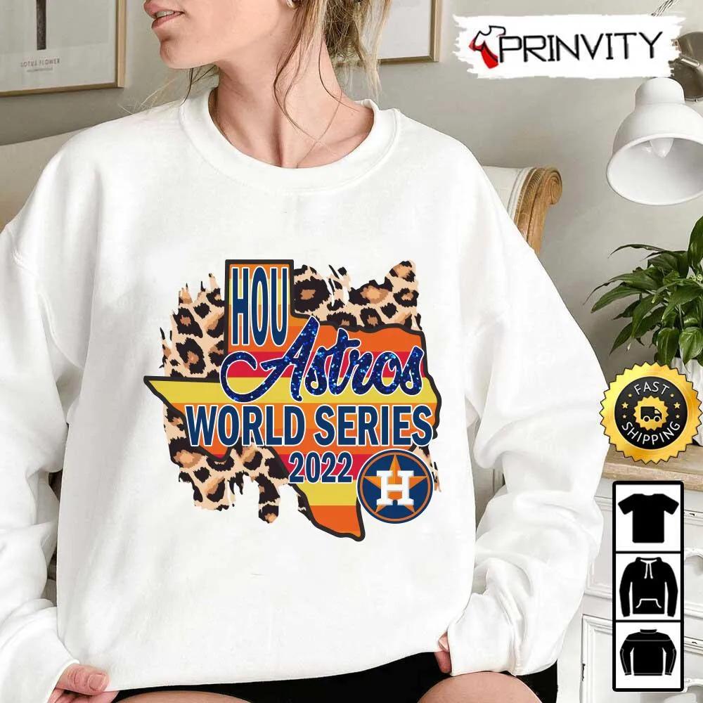 Houston Astros World Series 2022 Map Champions T-Shirt, Major League Baseball, Gifts For Fans Baseball Mlb, Unisex Hoodie, Sweatshirt, Long Sleeve - Prinvity