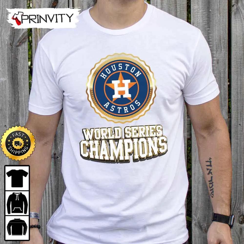 Houston Astros World Series Champions 2022 NFL T-Shirt, National Football League, Best Christmas Gifts For Fans, Unisex Hoodie, Sweatshirt, Long Sleeve - Prinvity