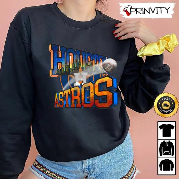 Houston Astros World Series Champions 2022 T-Shirt, Astros Major League Baseball, Gifts For Fans Baseball Mlb, Unisex Hoodie, Sweatshirt, Long Sleeve – Prinvity