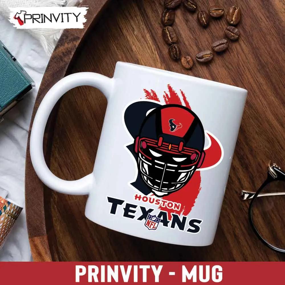 Houston Texans NFL Mug, Size 11oz & 15oz, National Football League, Best Christmas Gifts For Fans - Prinvity