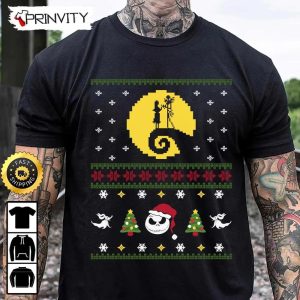 Jack And Sally Christmas Ugly Sweatshirt Walt Disney Best Christmas Gift For 2022 Merry Christmas Happy Holidays Unisex Hoodie T Shirt Long Sleeve Prinvity 6