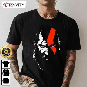 Kratos God Of War Playstation T-Shirt, Best Christmas Gifts 2022, Unisex Hoodie, Sweatshirt, Long Sleeve - Prinvity