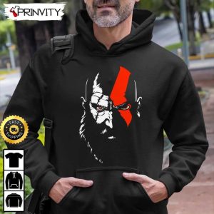 Kratos God Of War PlayStation T Shirt Best Christmas Gifts 2022 Unisex Hoodie Sweatshirt Long Sleeve Prinvity 4