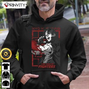 Kyo Kusanagi The King of Fighters T Shirt Best Christmas Gifts 2022 Unisex Hoodie Sweatshirt Long Sleeve Prinvity 4