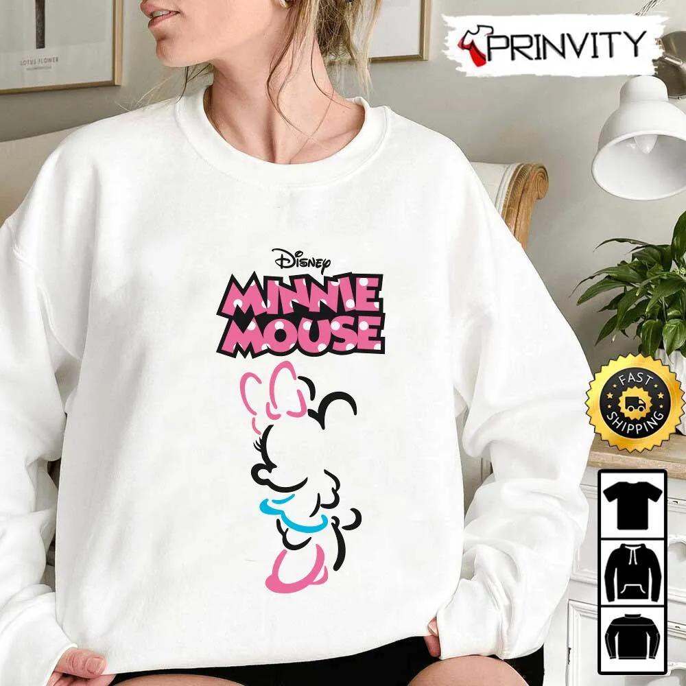 Minnie Mouse Christmas Disney Sweatshirt, Walt Disney, Best Christmas Gifts For Disney Lovers, Merry Disney Christmas, Unisex Hoodie, T-Shirt, Long Sleeve, Tank Top - Prinvity