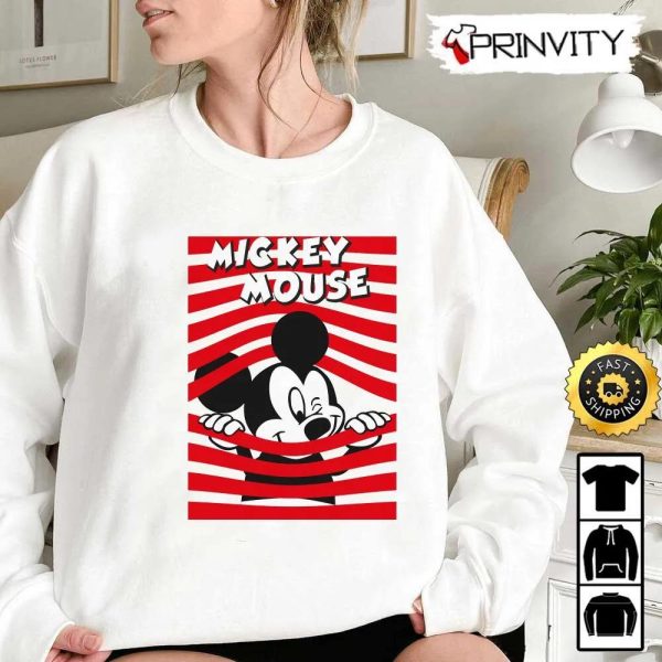 Mickey Mouse Christmas Family Sweatshirt, Walt Disney, Best Christmas Gifts For Disney Lovers, Merry Disney Christmas, Unisex Hoodie, T-Shirt, Long Sleeve, Tank Top – Prinvity