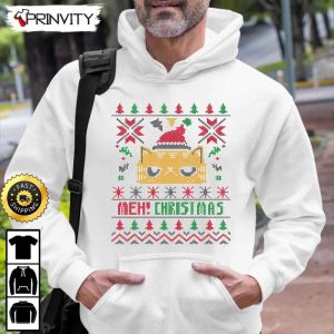 Meh! Christmas Ugly Sweatshirt Best Christmas Gifts For 2022 Merry Christmas Happy Holidays Unisex Hoodie T Shirt Long Sleeve Prinvity HDCom0097 2