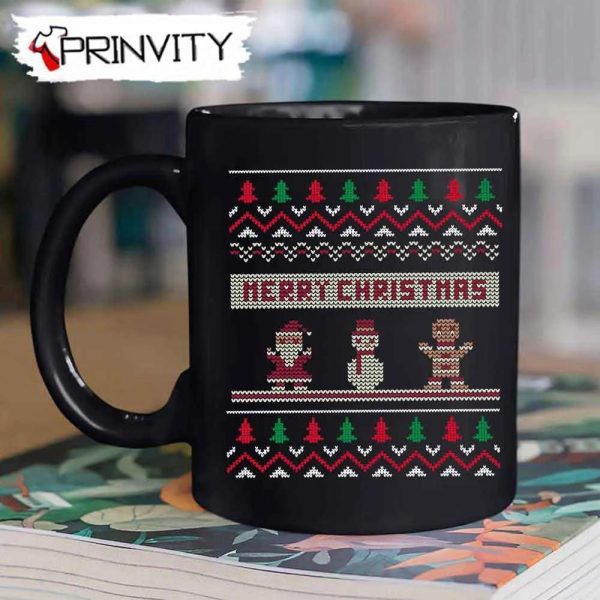 Merry Christmas Santa Snowman Mug, Size 11oz &15oz, Best Christmas Gifts For 2022, Happy Holidays – Prinvity