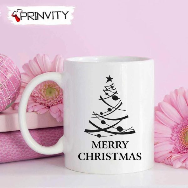 Merry Christmas Tree Best Christmas Gift For Mug, Size 11Oz & 15Oz, Happy Holidays – Prinvity