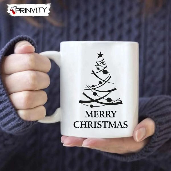 Merry Christmas Tree Best Christmas Gift For Mug, Size 11Oz & 15Oz, Happy Holidays – Prinvity