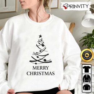 Merry Christmas Tree Sweatshirt Best Christmas Gift For 2022 Happy Holidays Unisex Hoodie T Shirt Long Sleeve Prinvity 5