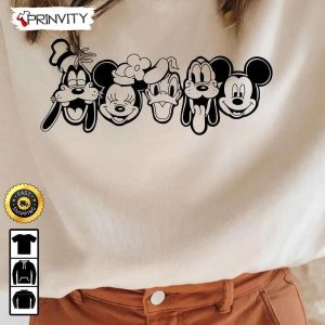 Mickey And Friends Funny Disney Christmas Sweatshirt, Best Christmas Gifts For Disney Lovers, Merry Disney Christmas, Unisex Hoodie, T-Shirt, Long Sleeve – Prinvity