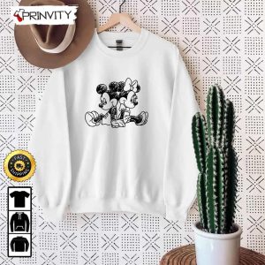 Mickey And Minnie Mouse Disney Christmas Sweatshirt Best Christmas Gifts For Disney Lovers Merry Disney Christmas Unisex Hoodie T Shirt Prinvity 2
