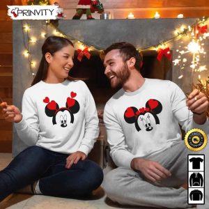 Mickey Mouse Christmas Disney Family Sweatshirt Walt Disney Best Christmas Gifts For Disney Lovers Merry Disney Christmas Unisex Hoodie T Shirt Long Sleeve Prinvity 1
