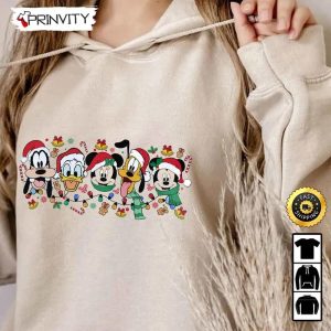 Mickey Mouse Christmas Lights Friends Disney Family Sweatshirt Best Christmas Gifts For Disney Lovers Merry Disney Christmas Unisex Hoodie T Shirt Prinvity 3