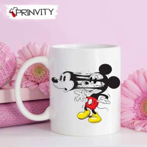 Mickey Mouse Disney Best Christmas Gift For Mug Size 11oz 15oz Walt Disney Merry Christmas Happy Holidays Prinvity 1