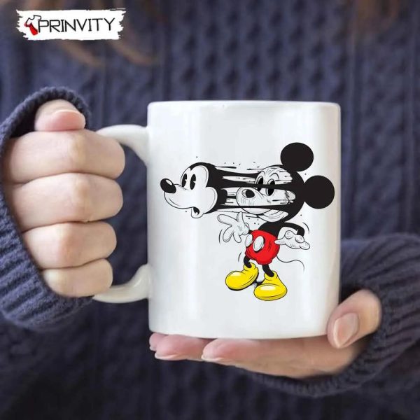 Mickey Mouse Disney Best Christmas Gift For Mug, Size 11Oz & 15Oz, Walt Disney, Merry Christmas, Happy Holidays – Prinvity
