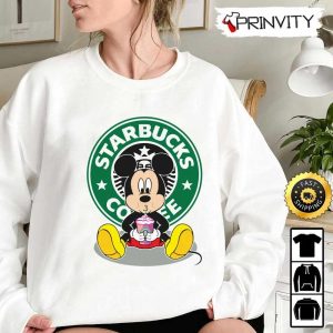 Mickey Mouse Disney Starbucks Coffee Sweatshirt Walt Disney Best Christmas Gift For 2022 Merry Christmas Happy Holidays Unisex Hoodie T Shirt Long Sleeve Prinvity 5