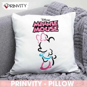 Minnie Mouse Christmas Disney Pillow Walt Disney Best Christmas Gifts For Disney Lovers Merry Disney Christmas Prinvity 1