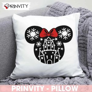 Minnie Mouse Christmas Walt Family Disney Pillow Best Christmas Gifts For Disney Lovers Merry Disney Christmas Prinvity 1