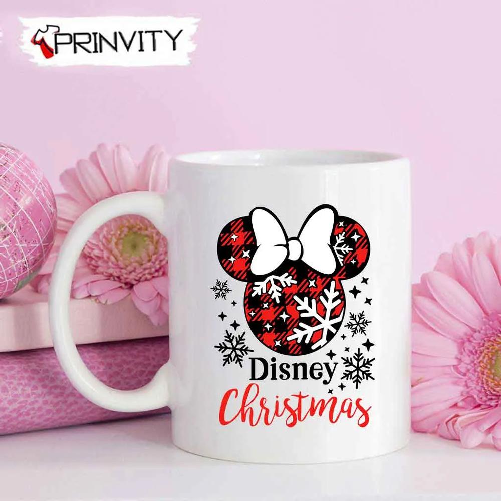 Minnie Mouse Disney Best Christmas Gift For Mug, Size 11Oz & 15Oz, Merry Christmas, Happy Holidays - Prinvity