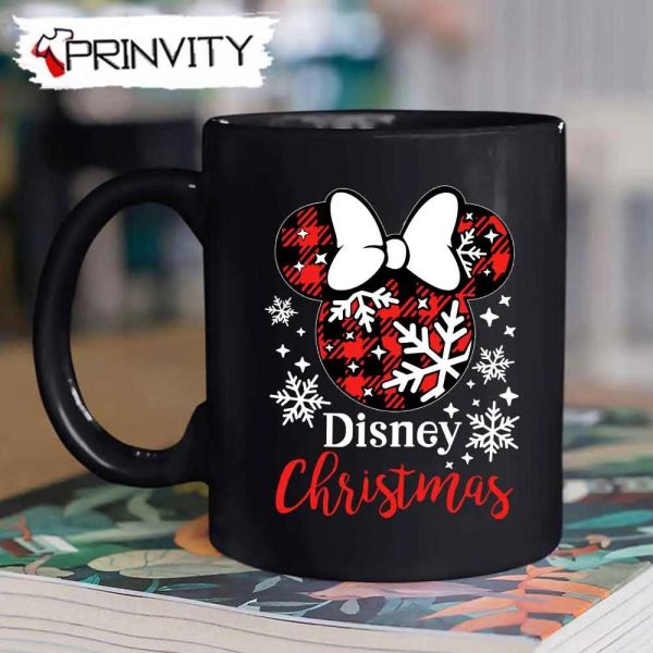 Minnie Mouse Disney Best Christmas Gift For Mug, Size 11Oz & 15Oz, Merry Christmas, Happy Holidays – Prinvity