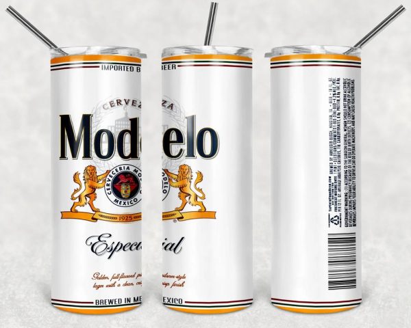 Modelo Especial Beer 20oz Skinny Tumbler, Best Christmas Gifts For 2022- Prinvity