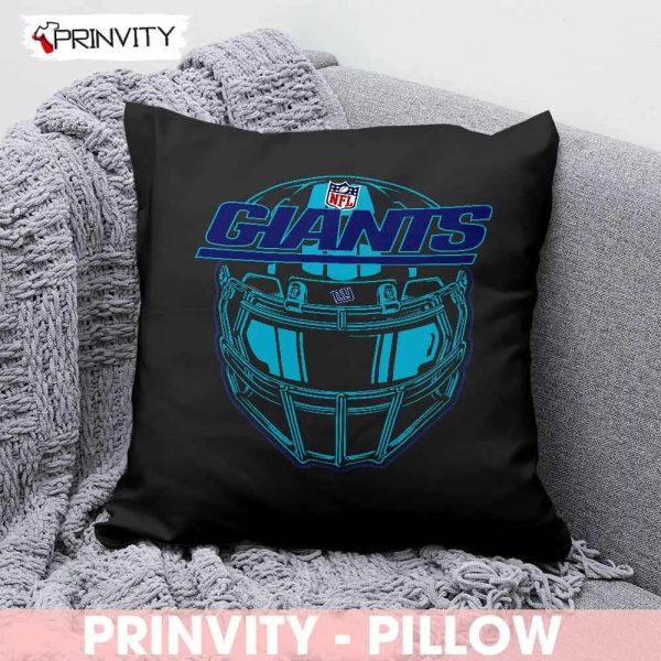 New York Giants NFL Pillow, National Football League, Best Christmas Gifts For Fans, Size 14”x14”, 16”x16”, 18”x18”, 20”x20′ – Prinvity