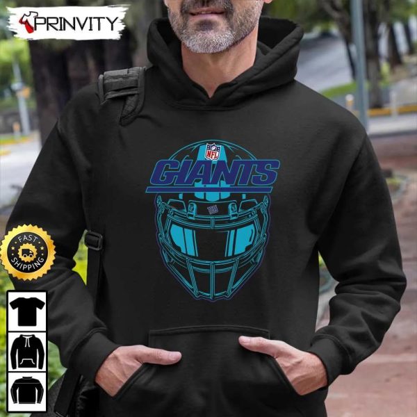New York Giants NFL T-Shirt, National Football League, Best Christmas Gifts For Fans, Unisex Hoodie, Sweatshirt, Long Sleeve – Prinvity