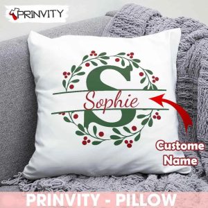Personalized Custome Name Alphabet Christmas Pillow 3