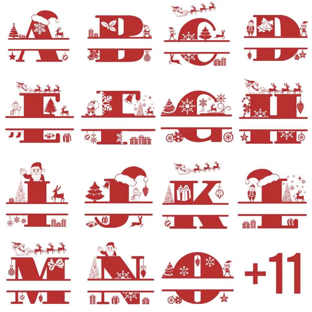 Personalized Custome Name Alphabet Red Christmas Pillow, Best Christmas Gifts For 2022, Merry Christmas, Size 14”x14”, 16”x16”, 18”x18”, 20”x20” - Prinvity