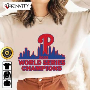 Philadelphia Phillies 2022 World Series Champions T Shirt Major League Baseball Gifts For Fans Baseball MLB Unisex Hoodie Sweatshirt Long Sleeve Prinvity 5