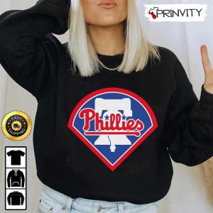 Philadelphia Phillies Baseball Logo World Series 2022 Champions T Shirt Major League Baseball Gifts For Fans Baseball Unisex Hoodie Sweatshirt 1