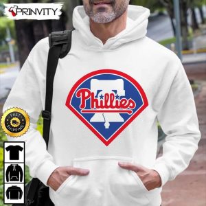 Philadelphia Phillies Baseball Logo World Series 2022 Champions T Shirt Major League Baseball Gifts For Fans Baseball Unisex Hoodie Sweatshirt 2