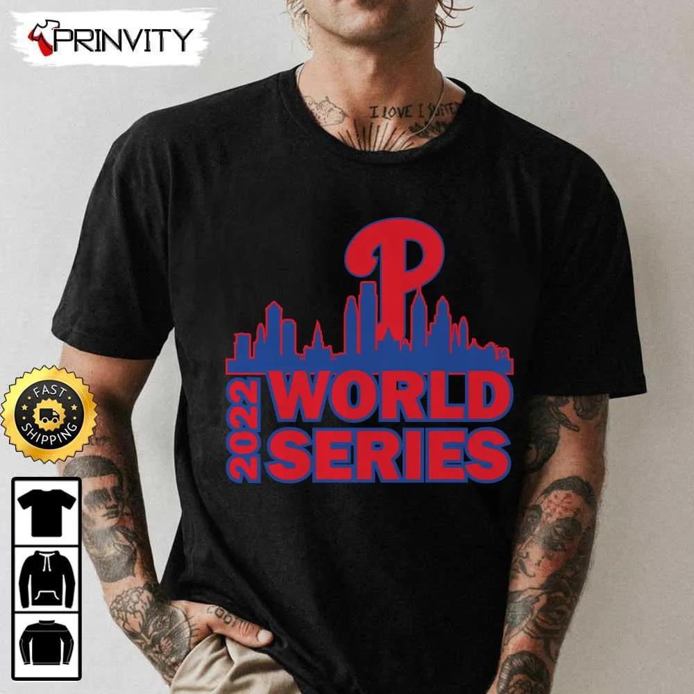 Philadelphia Phillies World Series 2022 Champions T-Shirt, Major League Baseball, Gifts For Fans Baseball Mlb, Unisex Hoodie, Sweatshirt, Long Sleeve - Prinvity