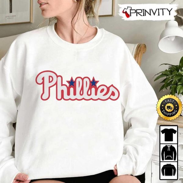Philadelphia Phillies World Series 2022 Champions T-Shirt, Major League Baseball, Gifts For Fans Baseball Mlb, Unisex Hoodie, Sweatshirt – Prinvity