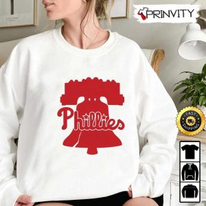 Phillies Logo World Series 2022 Champions T Shirt Major League Baseball Gifts For Fans Baseball MLB Unisex Hoodie Sweatshirt Long Sleeve Prinvity 5 1