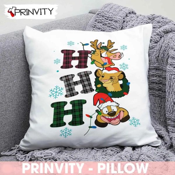 Rey Leon The Lion King Pillow, Hakuna Matata, Best Christmas Gifts 2022, Happy Holidays, Size 14”x14”, 16”x16”, 18”x18”, 20”x20” – Prinvity
