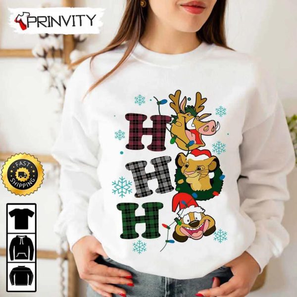 Rey Leon The Lion King Sweatshirt, Hakuna Matata, Best Christmas Gifts 2022, Happy Holidays, Unisex Hoodie, T-Shirt, Long Sleeve – Prinvity