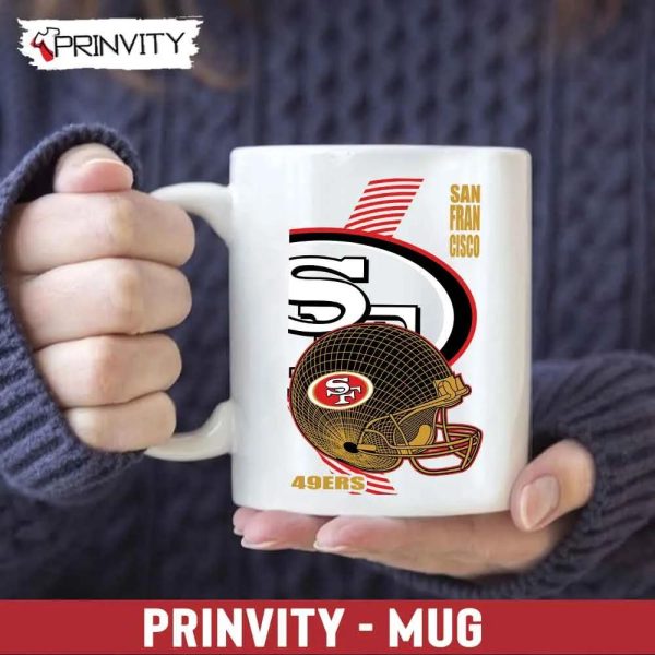 San Francisco 49Ers NFL Mug, Size 11oz & 15oz, National Football League, Best Christmas Gifts For Fans – Prinvity
