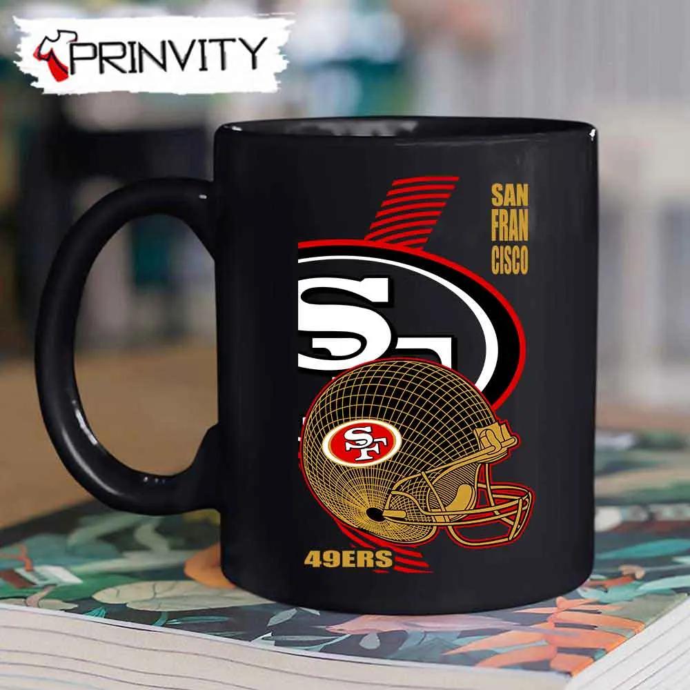 San Francisco 49Ers NFL Mug, Size 11oz & 15oz, National Football League, Best Christmas Gifts For Fans - Prinvity