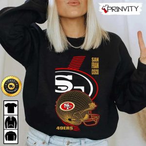 San Francisco 49ers NFL T Shirt National Football League Best Christmas Gifts For Fans Unisex Hoodie Sweatshirt Long Sleeve Prinvity 2