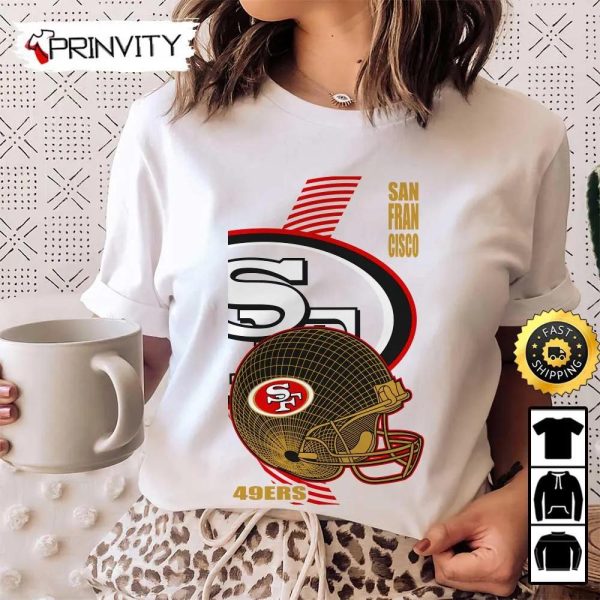 San Francisco 49Ers NFL T-Shirt, National Football League, Best Christmas Gifts For Fans, Unisex Hoodie, Sweatshirt, Long Sleeve – Prinvity