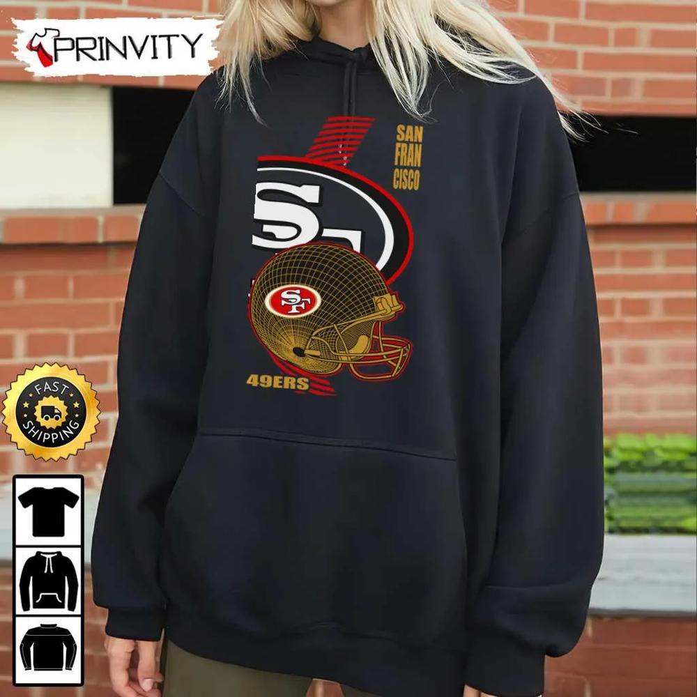 San Francisco 49Ers NFL T-Shirt, National Football League, Best Christmas Gifts For Fans, Unisex Hoodie, Sweatshirt, Long Sleeve - Prinvity