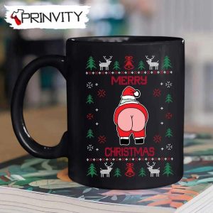 Santa Merry Christmas Funny Mug Best Christmas Gifts For 2022 Happy Holidays Prinvity HDCom0104 1