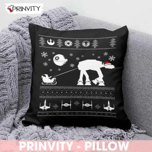 Star Wars Bordado Merry Christmas Pillow Best Christmas Gifts 2022 Happy Holidays Prinvity 1