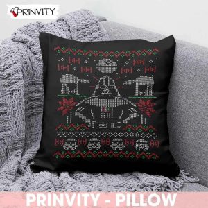 Star Wars Darth Vader Merry Christmas Pillow Best Christmas Gifts 2022 Happy Holidays Prinvity 1