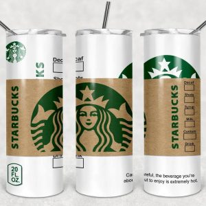 Starbucks 20oz Skinny Tumbler, Drink Tee Coffee Milk, Best Christmas Gifts For 2022- Prinvity
